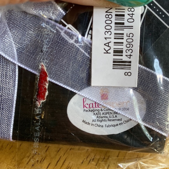 Kate Aspen Metal boat card holder for suitcase 4” new - Picture 5 of 5